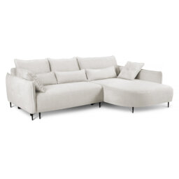 Bairo 3 Seater Fabric Reclining Sofa & Chaise