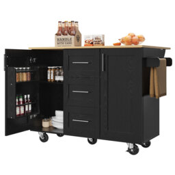 Kitchen Island With Removable Wheels
