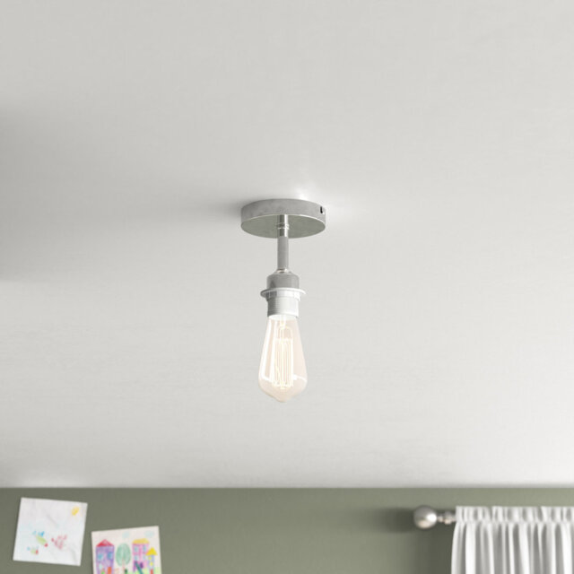 Quinto 1-Light Semi Flush Mount