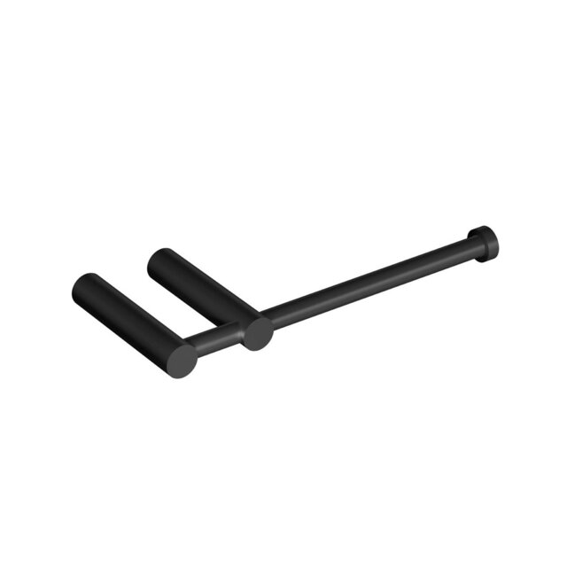 Belfry Bathroom Toilet Roll Holder Stainless Steel made with Black Finish