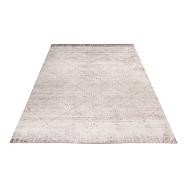 Rectangle Geometric Viscose Dhurrie Area Rug