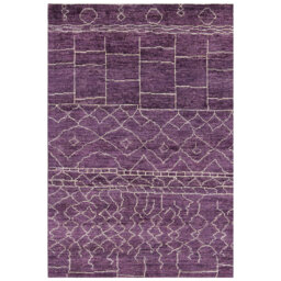 Geometric Hand Knotted 116cm X 173cm Area Rug