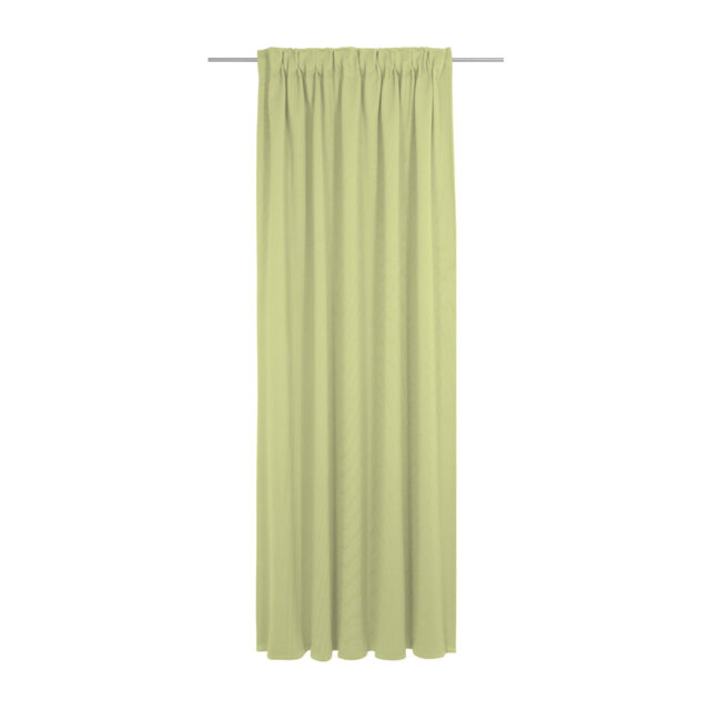 Uni Collection Light 100% Cotton Opaque Pinch Pleat Single Curtain Panel