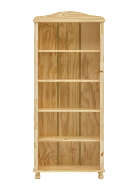 Siloam 180cm H x 77cm W Solid Wood Standard Bookcase