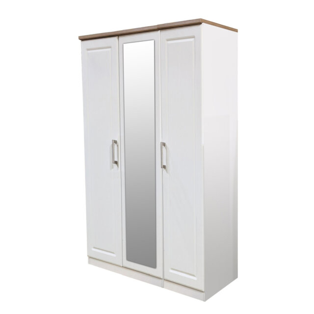 Fully Assembled Elinn Kent 3 Door Wardrobe