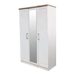 Fully Assembled Elinn Kent 3 Door Wardrobe