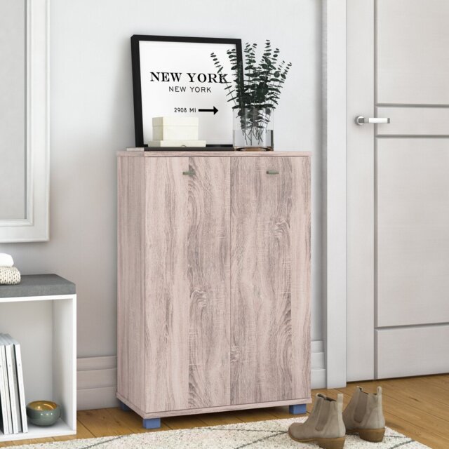 12 Pair Shoe Storage Cabinet