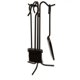 Steel Fireplace Tool Set