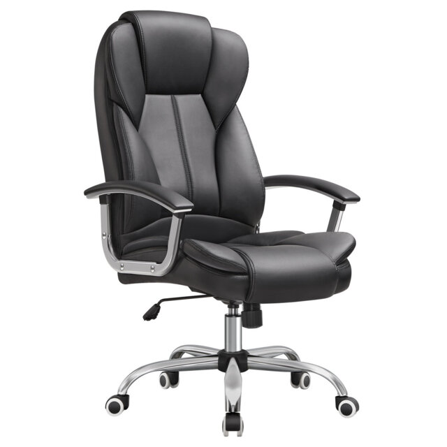 Office Chair, Desk Chair, Gaming Chair With Armrests, Swivel Computer Chair, Executive Office Chair, Adjustable Height, Tilt Function, Home Office, St