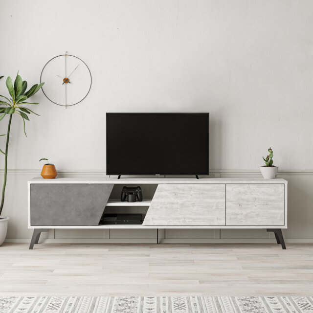 Ling 180 cm Wide Modern TV Stand Stylish Entertainment Unit for Contemporary Living Rooms