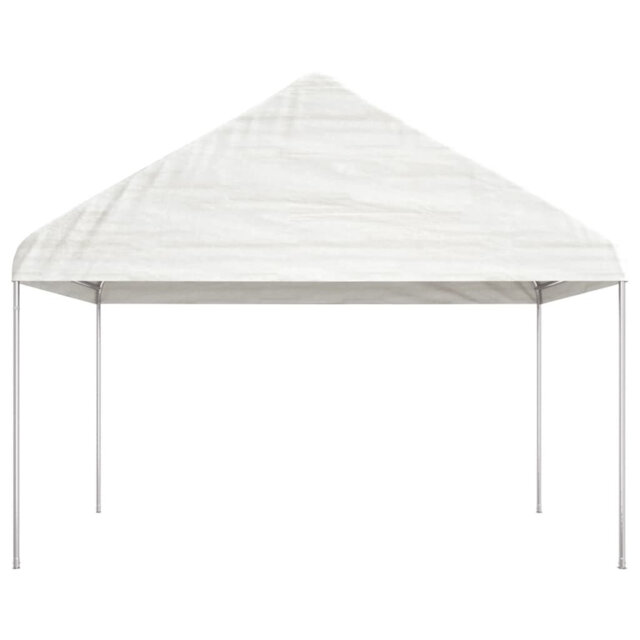 Dakota Fields Gazebo With Roof White 5.88X2.23X3.75 M Polyethylene