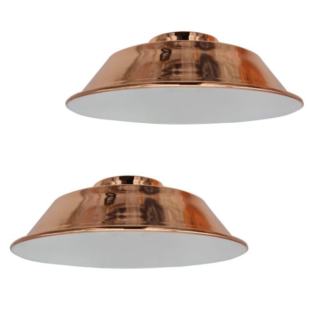 Lymas 10cm H Metal Bowl Lamp Shade ( Uno )