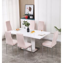 Brittlynn 6 - Person Dining Set