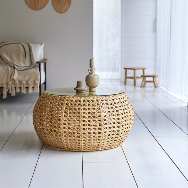 Larned Drum Coffee Table