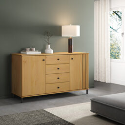 Rensel 140cm Solid Wood Sideboard