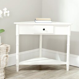 Meaux 86.11cm Solid Wood Console Table