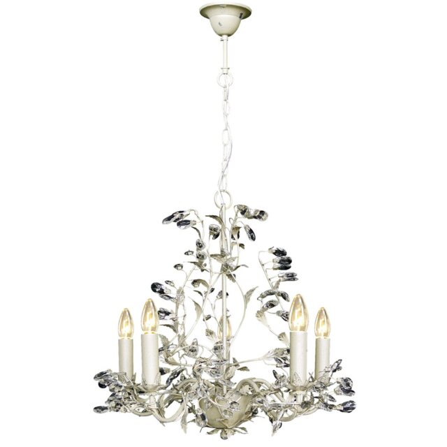 Glasser 5 - Light Candle Style Chandelier