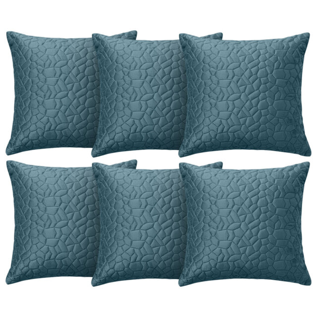 Aspire Homeware Geometric Square Velvet Cushion Covers