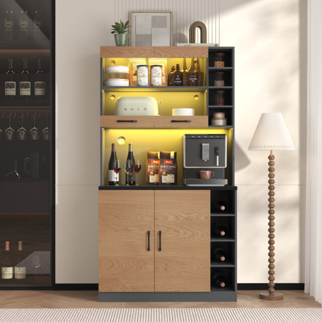 187cm Kitchen Pantry
