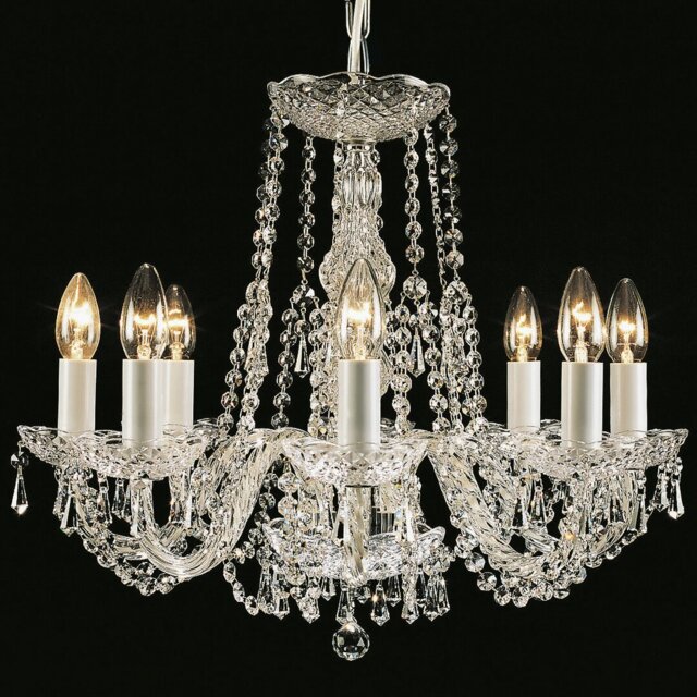 Weatherford 8 - Light Candle Style Chandelier