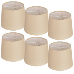 11cm H Cotton Drum Lamp Shade ( Clip On )