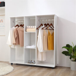 120cm Rolling Clothing Rack
