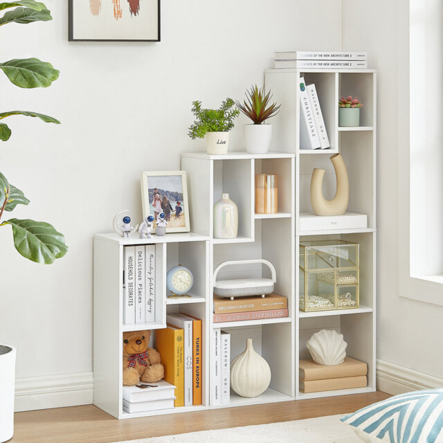 Laniel 107cm H x 90cm W Cube Bookcase