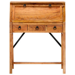 Acelynn Solid Wood Solid Wood Secretary Desk