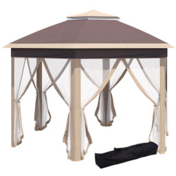 4m x 3.5m Metal Patio Gazebo