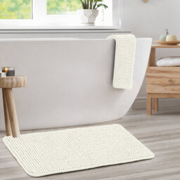 Door mat chenille nonslip for Bath and Kitchen Rug 60x90