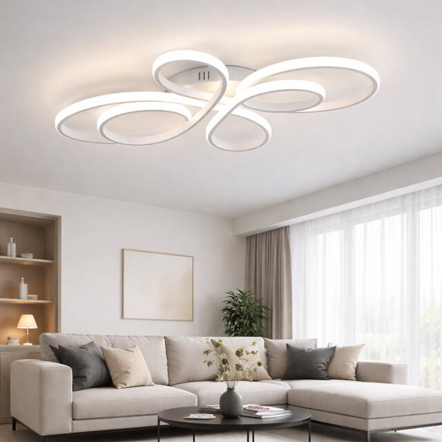 Breshayla 1-Light Butterfly LED Flush Mount