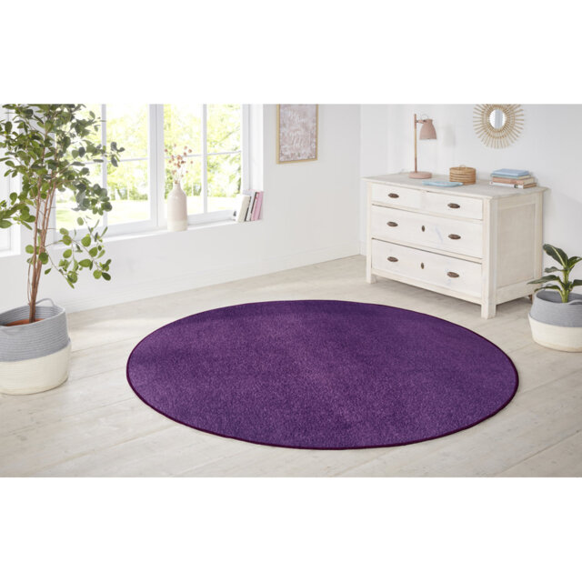 Tufted Purple Rug