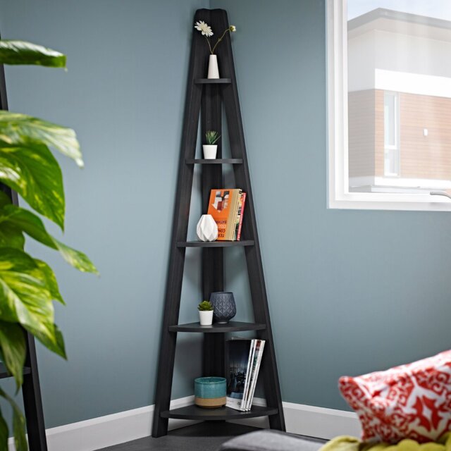 TIVA CORNER LADDER SHELVING