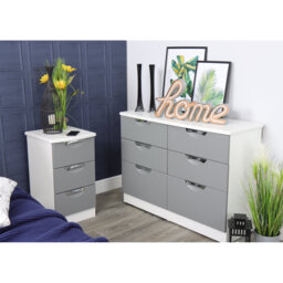 Fully Assembled Leodis 5 - Drawer Chest of Drawers
