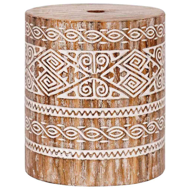 24.5kg Solid Wood Umbrella Base