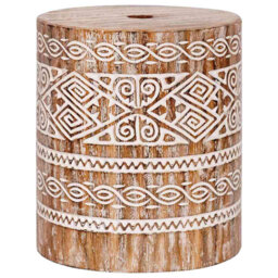 24.5kg Solid Wood Umbrella Base
