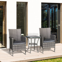 Aymen Square Metal Outdoor Side Table , 60cm cm W 58.5cm cm D