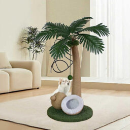 Indoor Cat Scratching Post, Interactive Scratcher
