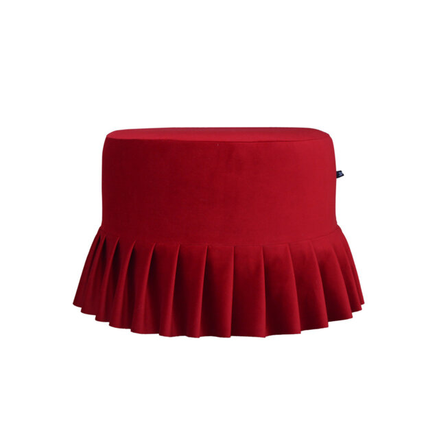 50Cm Wide Round Ottoman