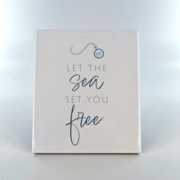 Text & Numbers Decorative Plaque / Box Sign