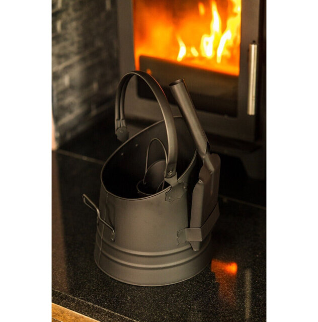 Allem Steel Fireplace Tool Set