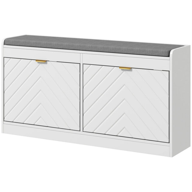 12 Pair Shoe Storage Bench