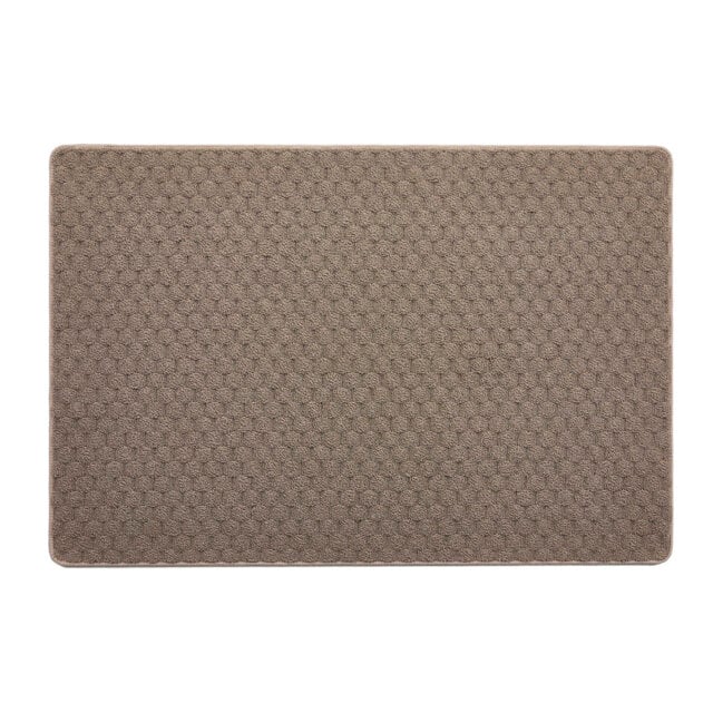 My Mat Sculptured Washable Honeycomb Mink