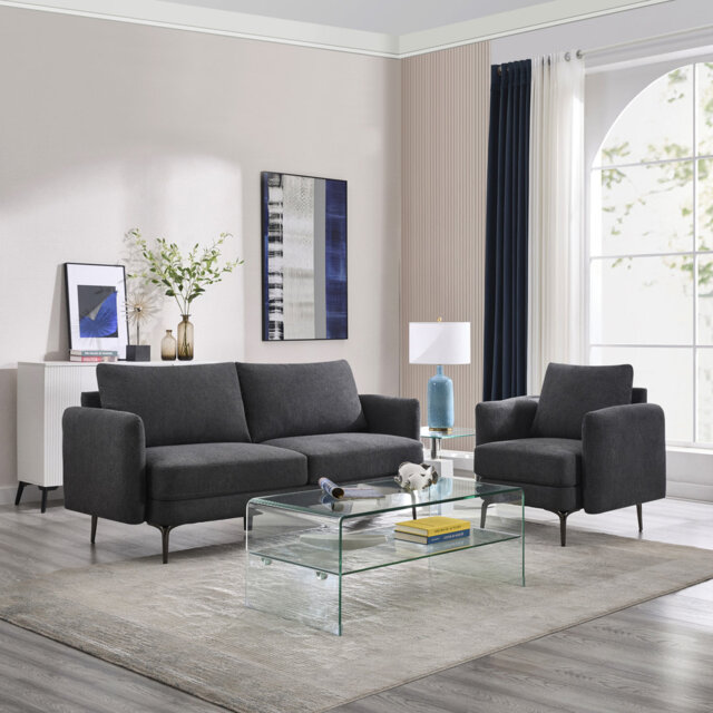 Sofia 1+3 Seater Fabric Sofa Set