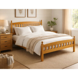 Beeson Solid Wood Open-Frame Bed
