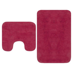 2 Piece Bath Mat Set