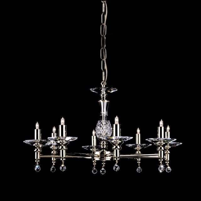 Melfa 8 - Light Candle Style Chandelier