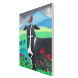 AILSA BLACK Traditional Wall Decor on Ceramic