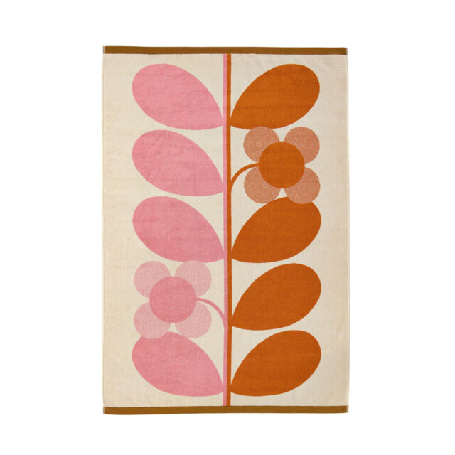 Stem Bloom Duo Blush 100x150 Bath Sheet