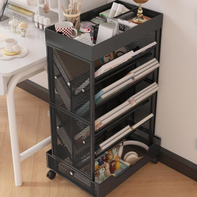 71cm H x 31cm W Metal Bookcase